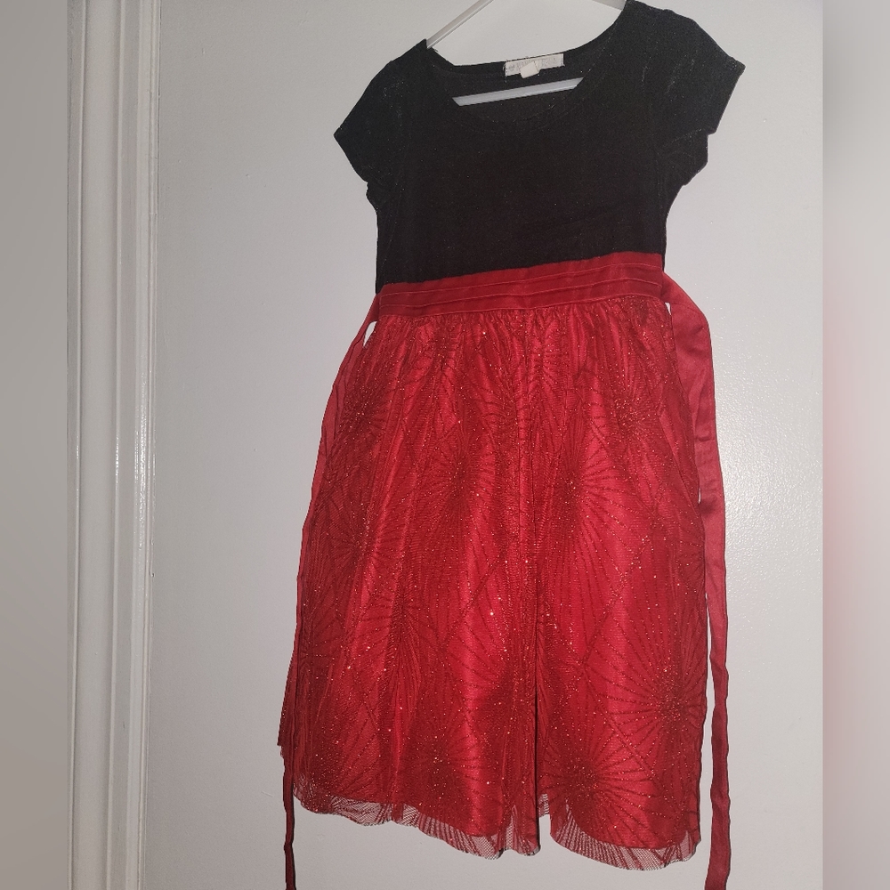 Black/Red Girl Dress Size 5